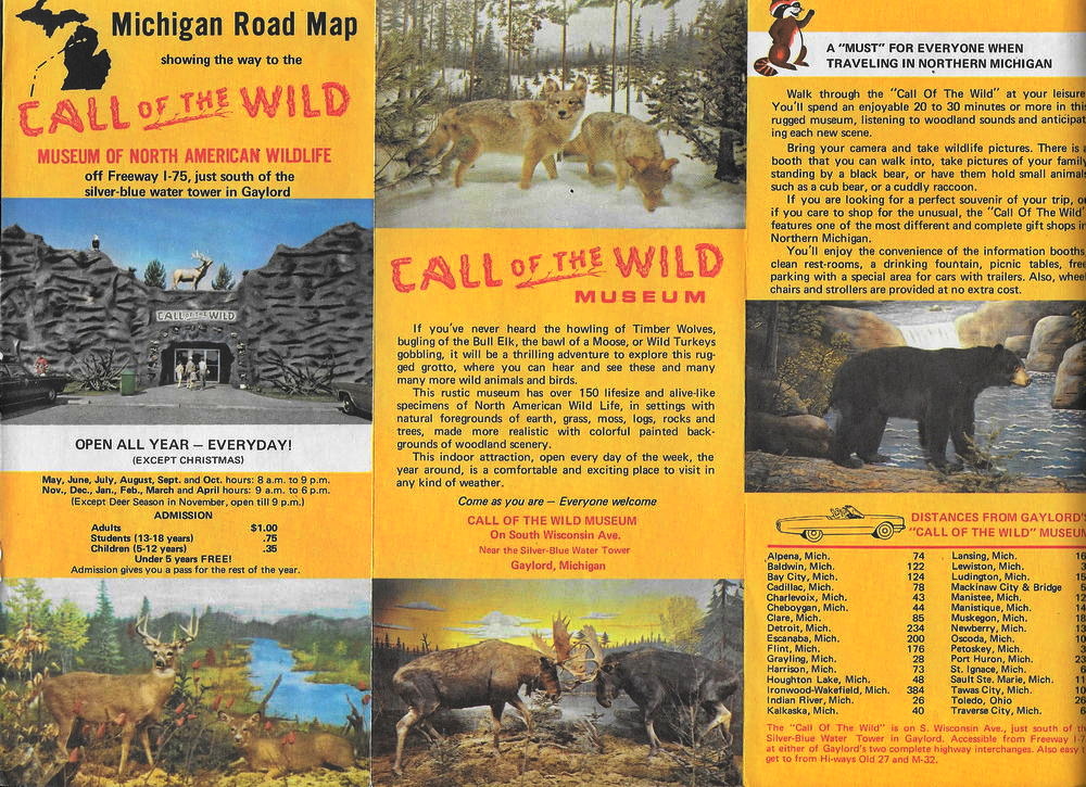 Call of the Wild - Vintage Flyer (newer photo)